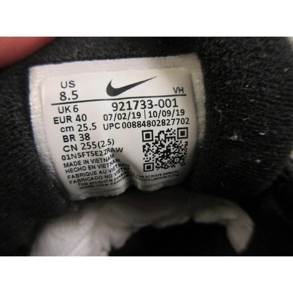 Nike Air Max 97 Shoes Womens Size 8.5 Black Mesh Running Sneakers‎ 921733-001